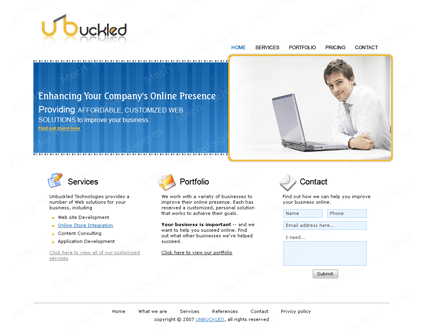 Unbuckled Website Design