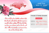 Web Design for Sara & Greg